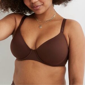 Aerie Smoothez  Full Coverage Bra Size 38DD Underwire Brown